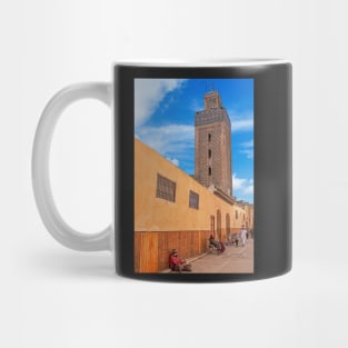 Fez Street, Morocco. Mug